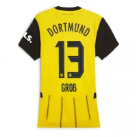 Borussia Dortmund Pascal Gross #13 Heimtrikot Frauen 2024-25 Kurzarm